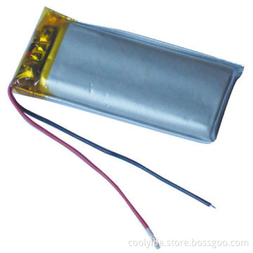 850mAh Lithium Polymer Battery with 3.7V and Long Lifespan, Measures 47 x 27.8 x 5.5mm